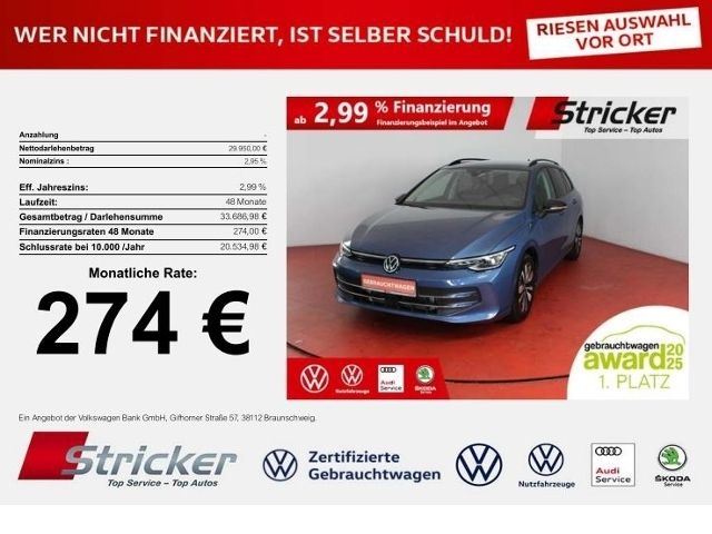 VW Golf 26.968 km 29.949 € Detmold 32760
