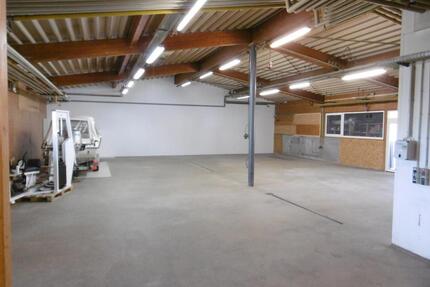 Lagerfläche oder Produktion beheizt: Halle 280qm (ab 50qm auch mo zimmer