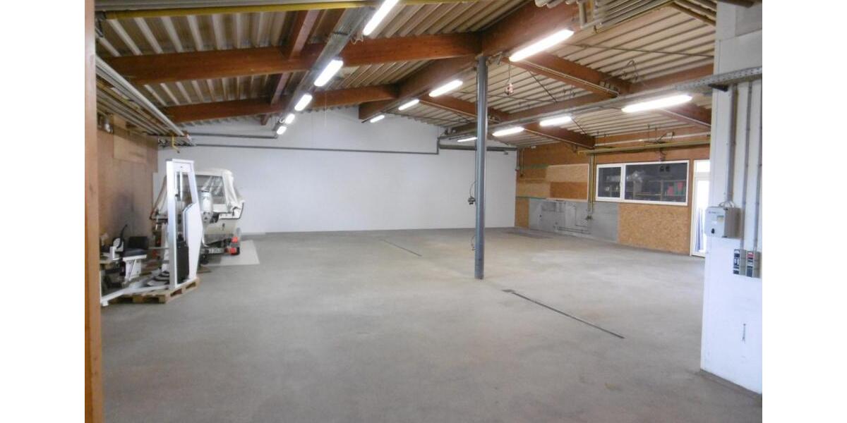Lagerfläche oder Produktion beheizt: Halle 280qm (ab 50qm auch mo zimmer
