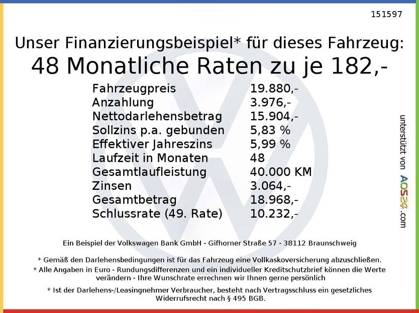 VW T-Cross 11.000 km 19.880 € Bayreuth 95448