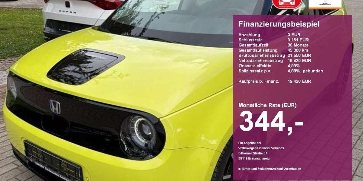 Honda e 8.400 km 19.420 &euro; Albbruck 79774
