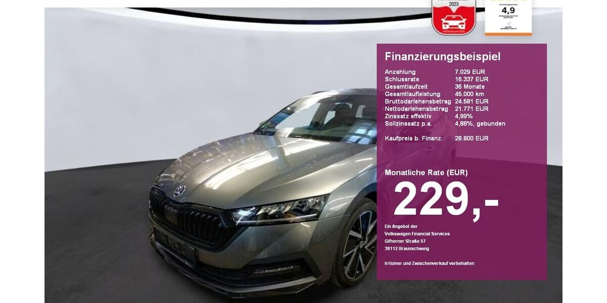 Skoda Octavia 29.200 km 28.800 &euro; Albbruck 79774