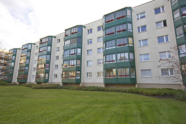 Etagenwohnung Halle (Saale) Silberhöhe - 3 Zimmer, 57 m&sup2;, 335&euro; | Angebot:26437285