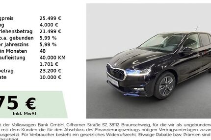 Skoda Fabia 5.000 km 25.499 &euro; Fürth 90763