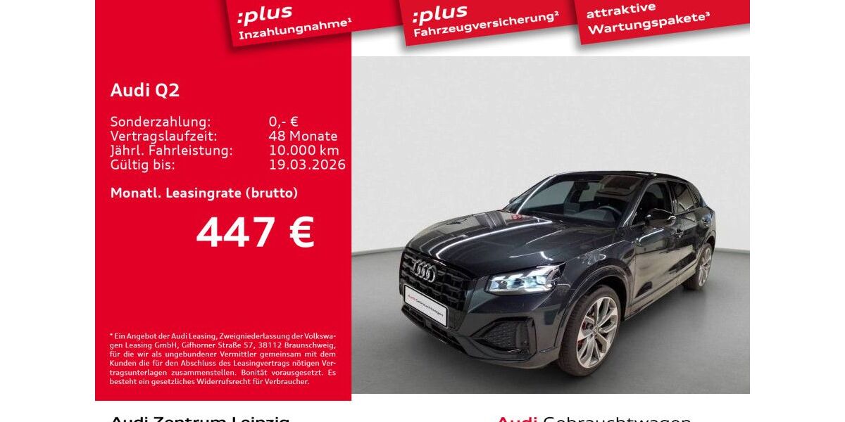 Audi Q2 14.671 km 40.880 &euro; Leipzig 04129