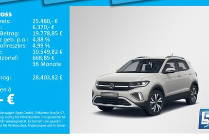 VW T-Cross 12.296 km 25.480 &euro; München 80687