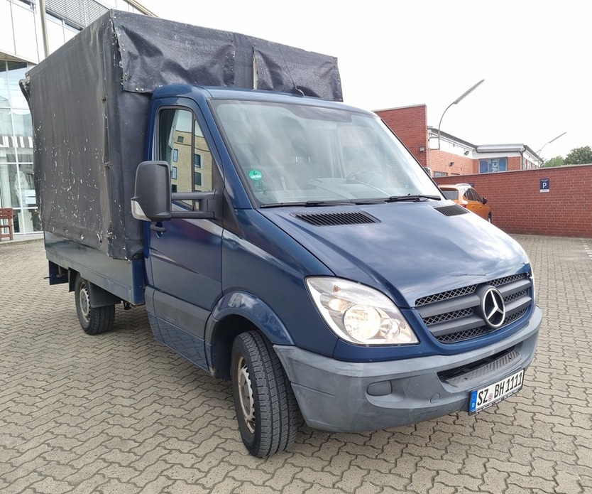 Sprinter II Pritsche+Plane,1Hand,full Service, 3