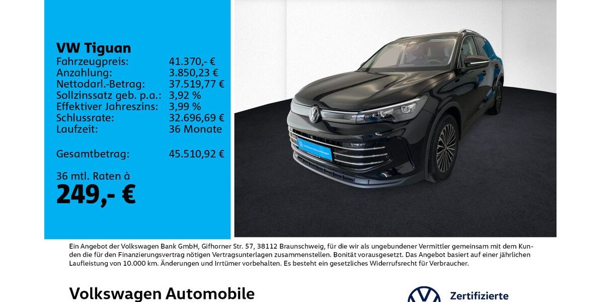 VW Tiguan 16.768 km 41.370 &euro; Leipzig 04277