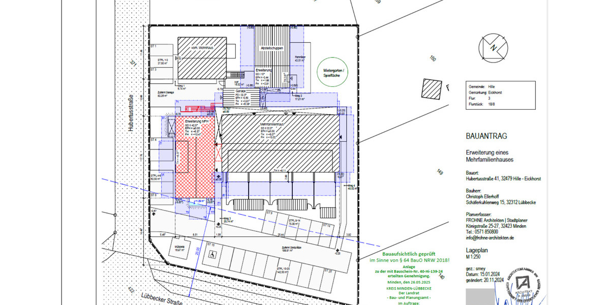 Erdgeschoßwohnung Hille - 2 Zimmer, 50 m&sup2;, 750&euro; | Angebot:24979755