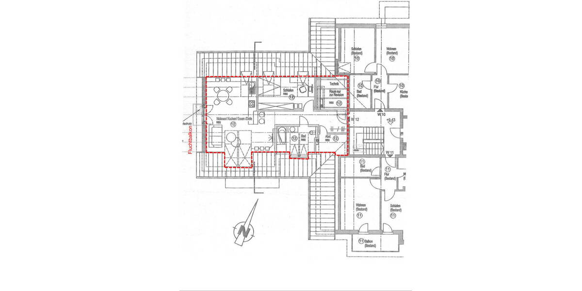 Etagenwohnung Asbach-Bäumenheim Bäumenheim - 2 Zimmer, 55 m&sup2;, 119.500&euro; | Angebot:26159534