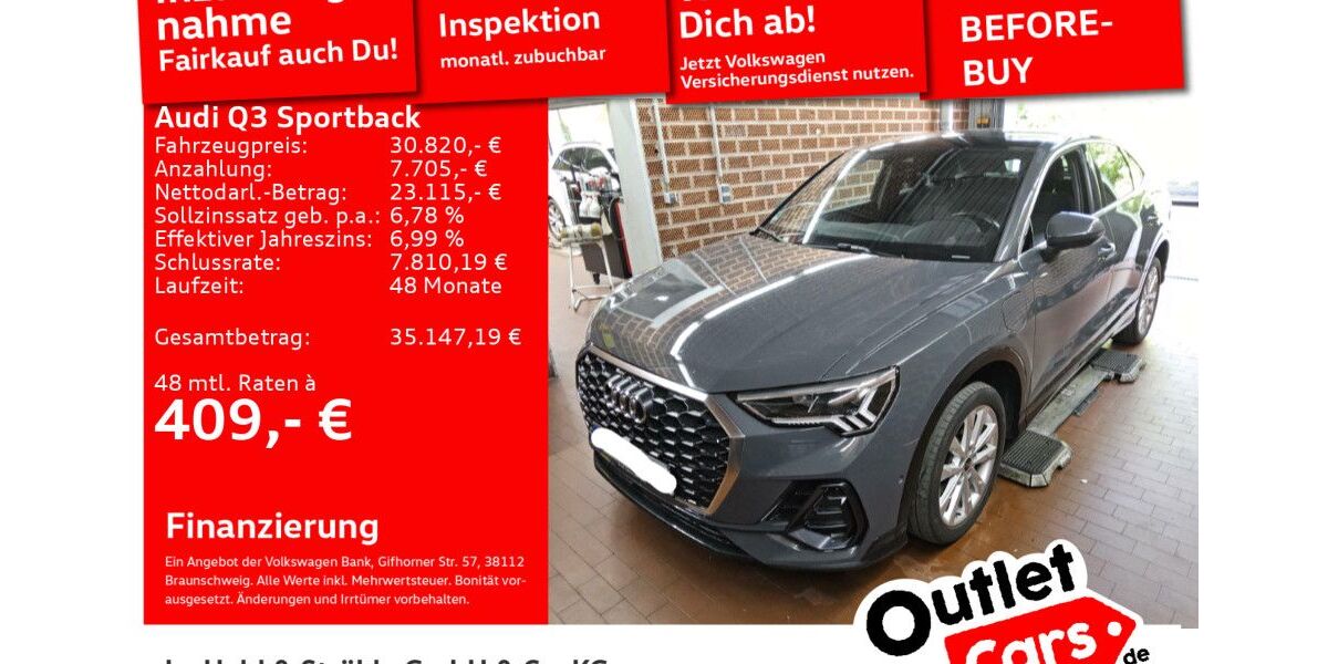 Audi Q3 90.854 km 30.820 &euro; Senden 89250