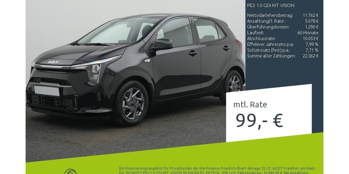 Kia Picanto 4.900 km 16.150 &euro; Borken 46325