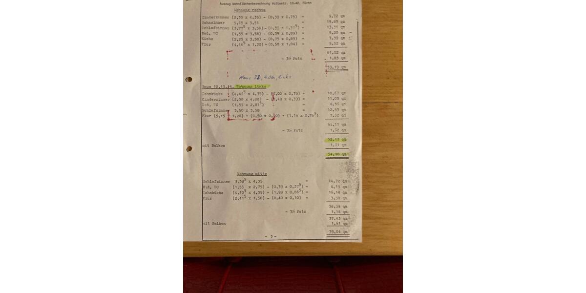 Etagenwohnung Cadolzburg - 3 Zimmer, 56 m&sup2;, 210.000&euro; | Angebot:23628583