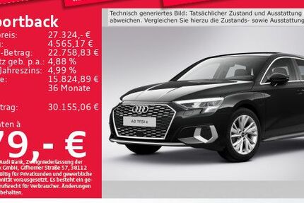 Audi A3 41.130 km 26.445 &euro; Eching 85386