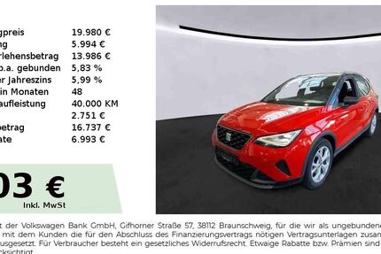 Seat Arona 23.350 km 19.980 &euro; Nürnberg 90431