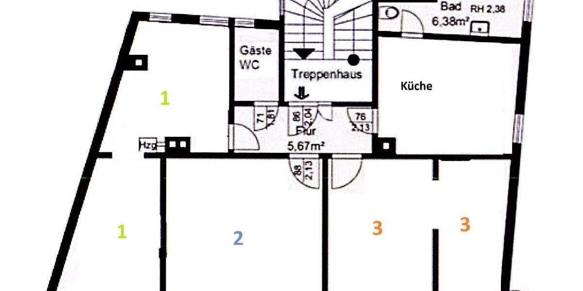 Zimmer Coburg - 1 Zimmer, 22 m&sup2;, 350&euro; | Angebot:25970391