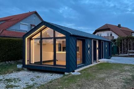 Kleiner Bungalow, Mobile Home, reduziertes Wohnkonzept,Tiny House 3 zimmer