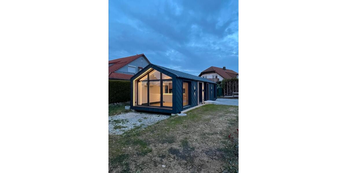 Kleiner Bungalow, Mobile Home, reduziertes Wohnkonzept,Tiny House 3 zimmer