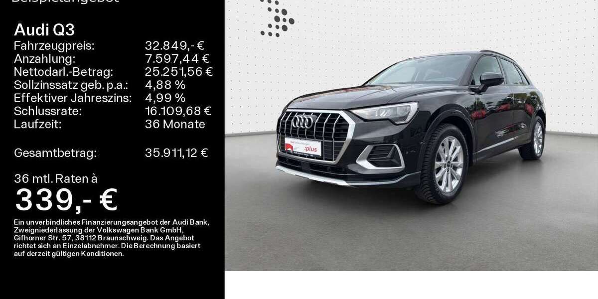 Audi Q3 48.600 km 32.849 &euro; Hanau 63452