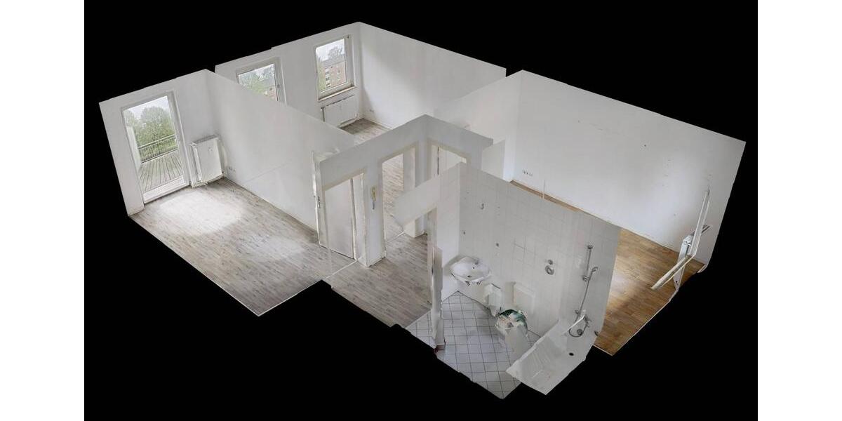 Etagenwohnung Minden - 2 Zimmer, 54 m&sup2;, 500&euro; | Angebot:26645585