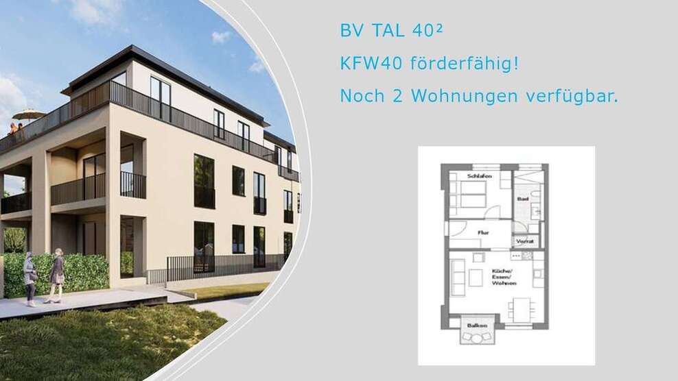Wohnung zum Kaufen in Bergheim Glessen 258.000 € 49.2 m²