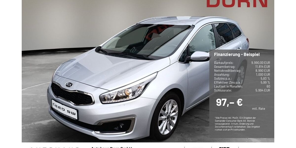 Kia ceed Sportswagon 159.800 km 9.990 &euro; Landshut 84030