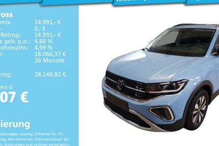 VW T-Cross 4.703 km 24.741 &euro; Mannheim 68309