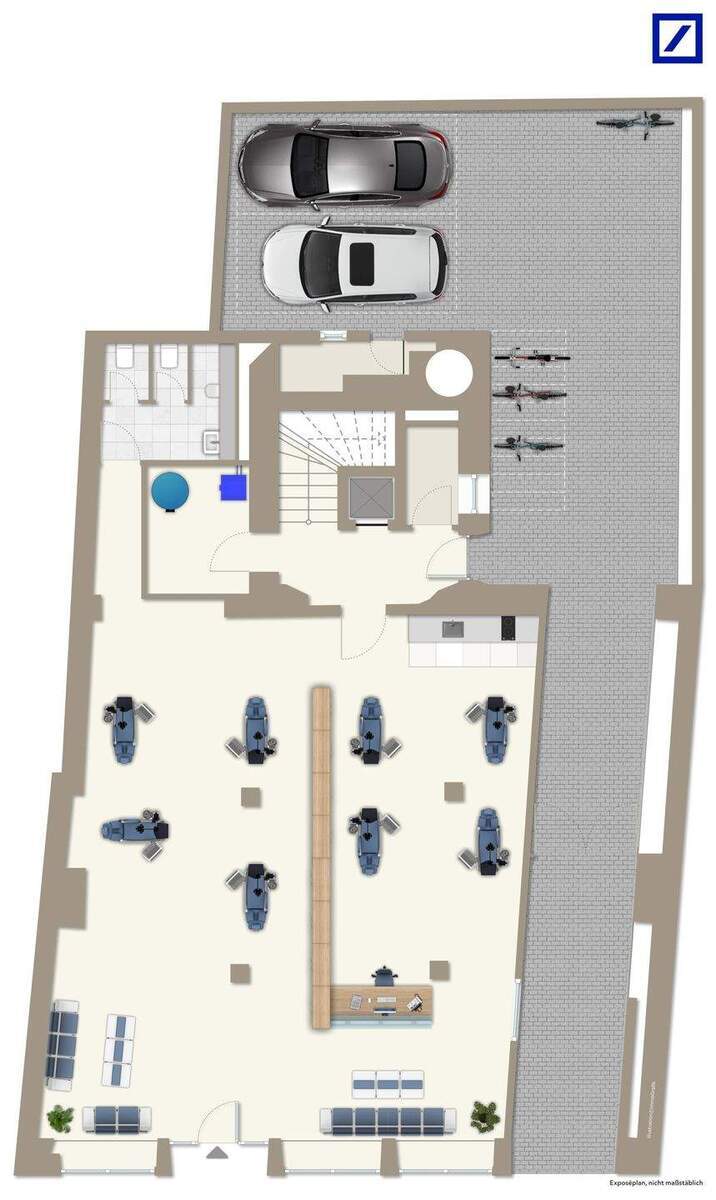 !!! 1A-Lage!!! Top-Gewerbeeinheit im Herzen Nürnbergs - ideal für Praxis, Gesundheitsdienstleister oder Showroom !! zimmer