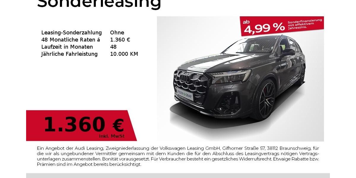 Audi SQ7 23.000 km 113.980 &euro; Fürth 90763