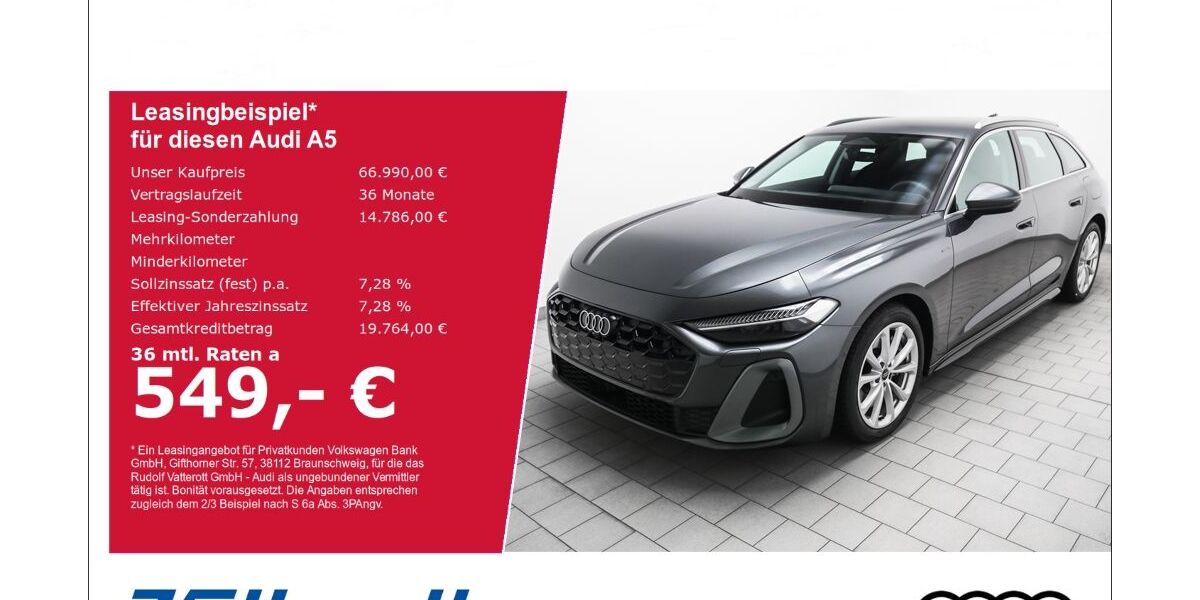 Audi A5 4.950 km 65.990 &euro; Holzminden 37603