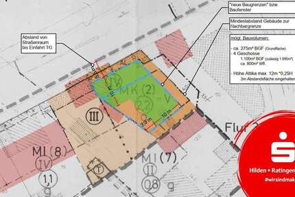 Grundstück zu verkaufen in Haan 399.000 € 498 m² zimmer