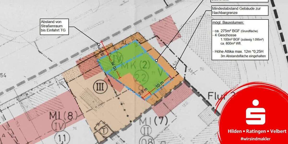 Grundstück zu verkaufen in Haan 399.000 € 498 m² zimmer