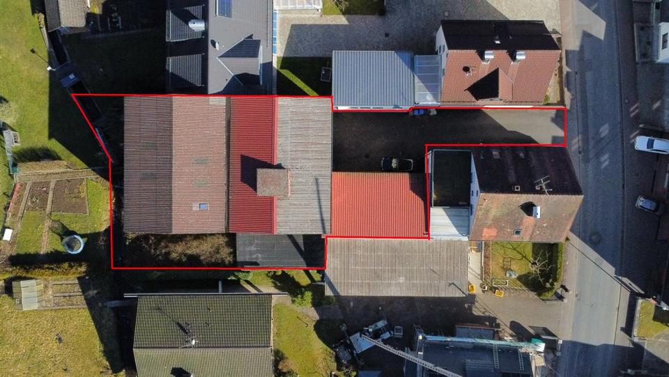 Attraktives entkerntes Gebäude mit Baugenehmigung zu 11 Wohnungen zimmer