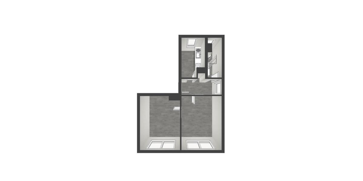 Etagenwohnung Kalbe (Milde) - 2 Zimmer, 48 m&sup2;, 145&euro; | Angebot:25379565