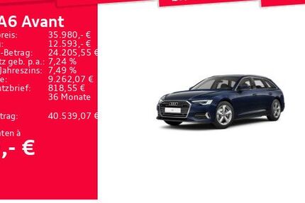 Audi A6 39.459 km 35.980 &euro; Frankfurt am Main 60314