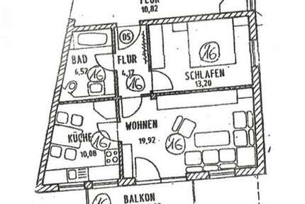 Wohnung Vilshofen - 3 Zimmer, 55 m&sup2;, 139.000&euro; | Angebot:26394448
