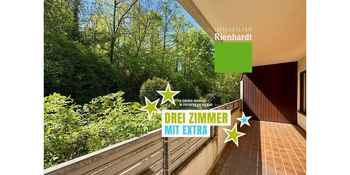 Etagenwohnung Freiberg a. N. Geisingen - 3 Zimmer, 64 m&sup2;, 228.000&euro; | Angebot:26826700