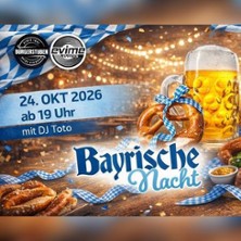Bayrische Nacht Bürgerstuben HX 24.10.2026 Bürgerstuben Höxter