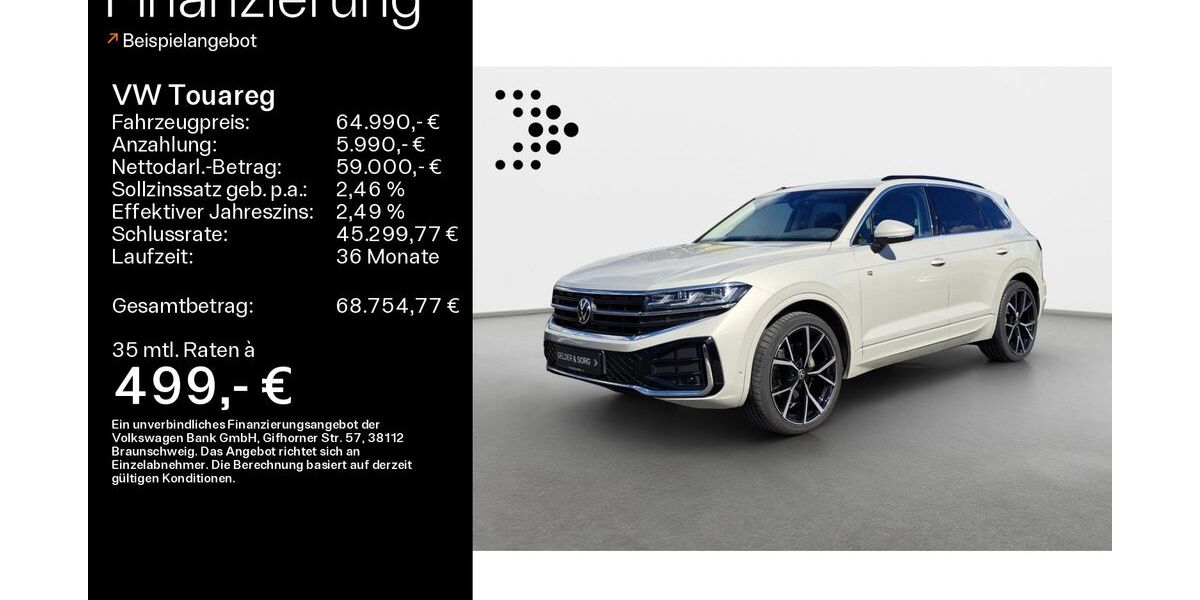 VW Touareg 23.895 km 64.990 &euro; Coburg 96450