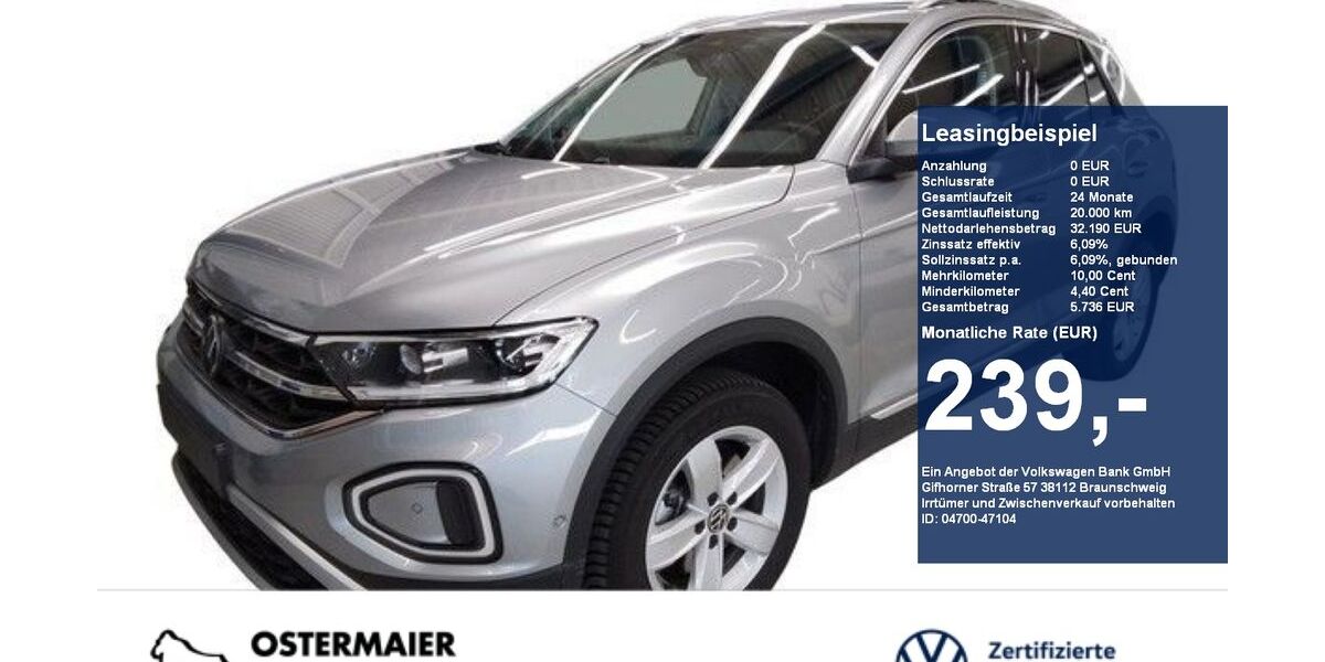 VW T-Roc 12.750 km 32.190 &euro; Vilsbiburg 84137