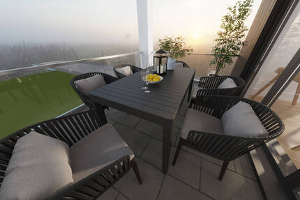 Licht. Raum. Lebensqualität - 4-Zimmer-Wohnung mit großzügiger Loggia 4 zimmer