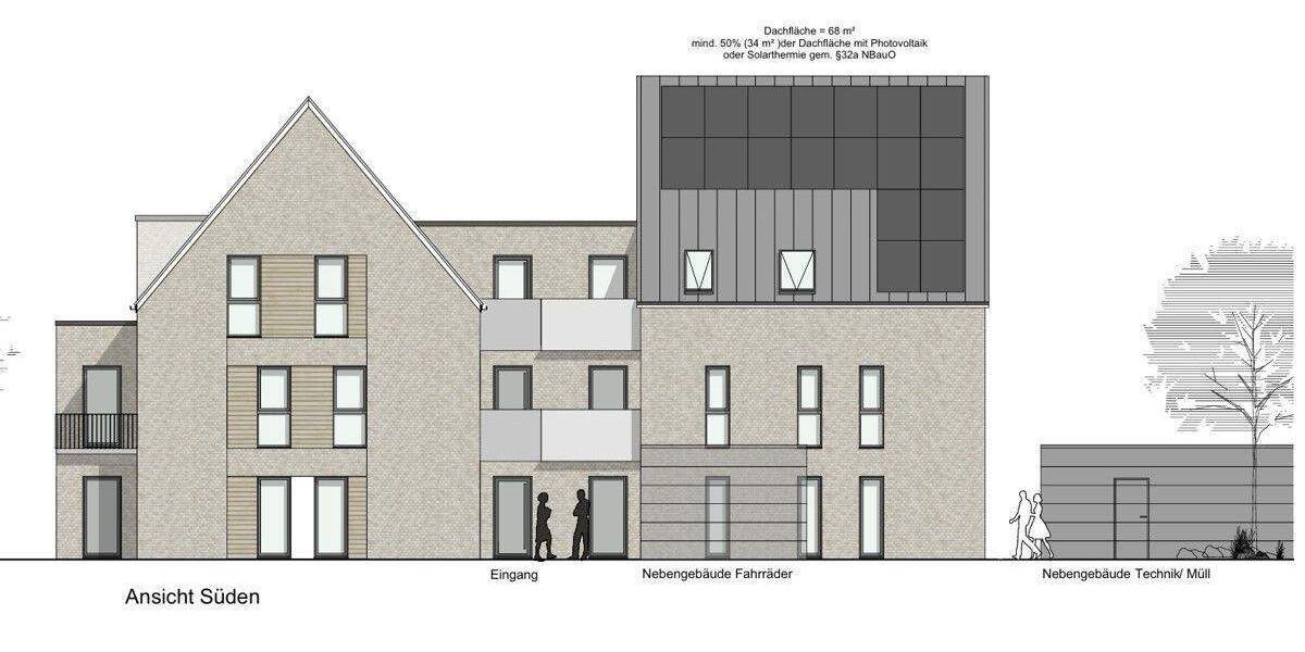 Etagenwohnung Moormerland Veenhusen - 2 Zimmer, 69 m&sup2;, 245.500&euro; | Angebot:25799946