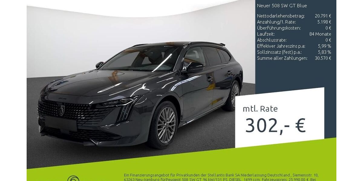 Peugeot 508 49.621 km 25.160 &euro; Dülmen 48249