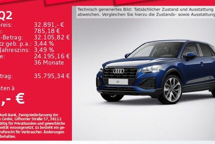 Audi Q2 7.552 km 32.891 € Eching 85386