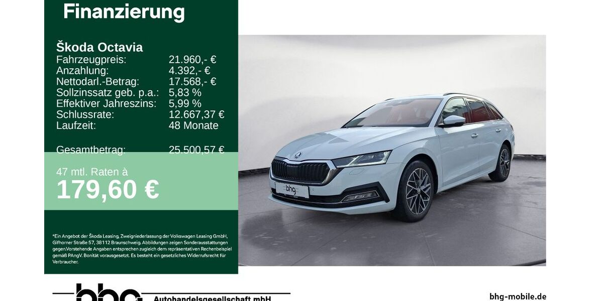 Skoda Octavia 81.658 km 21.490 &euro; Kehl 77694
