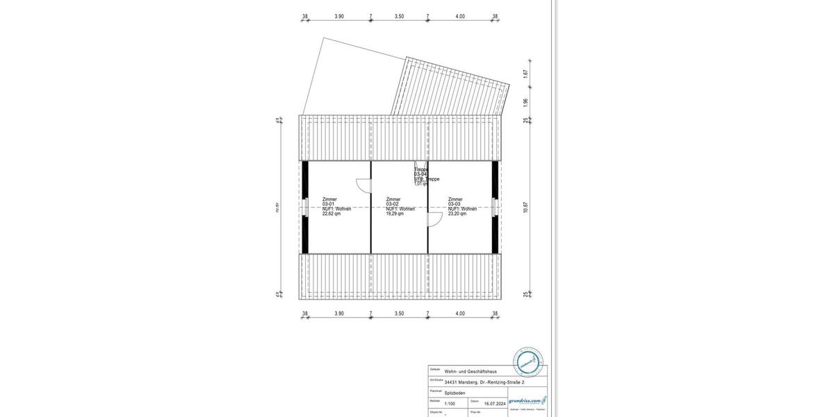 Etagenwohnung Brilon - 4 Zimmer, 92 m&sup2;, 736&euro; | Angebot:25225234
