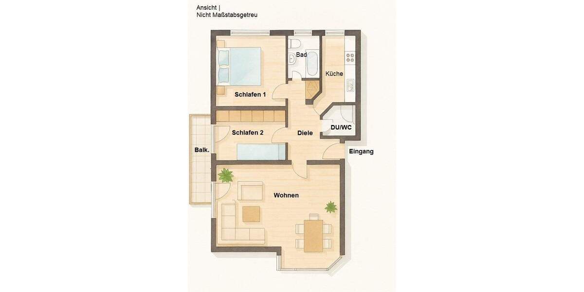 Charmante 3,5 Zimmer Etagenwohnung - In Toplage von Bottrop 3 zimmer