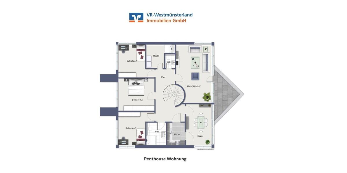 Einfamilienhaus Borken - 5 Zimmer, 120 m&sup2;, 960&euro; | Angebot:26425543