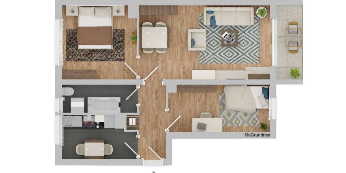 Etagenwohnung Weißenfels Uichteritz - 3 Zimmer, 349.900&euro; | Angebot:25697807