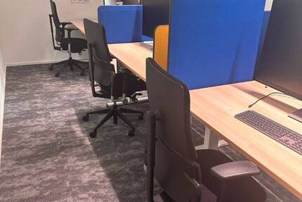 Schreibtischplatz in der Nähe zum Grünen zu vermieten - All-in-Miete